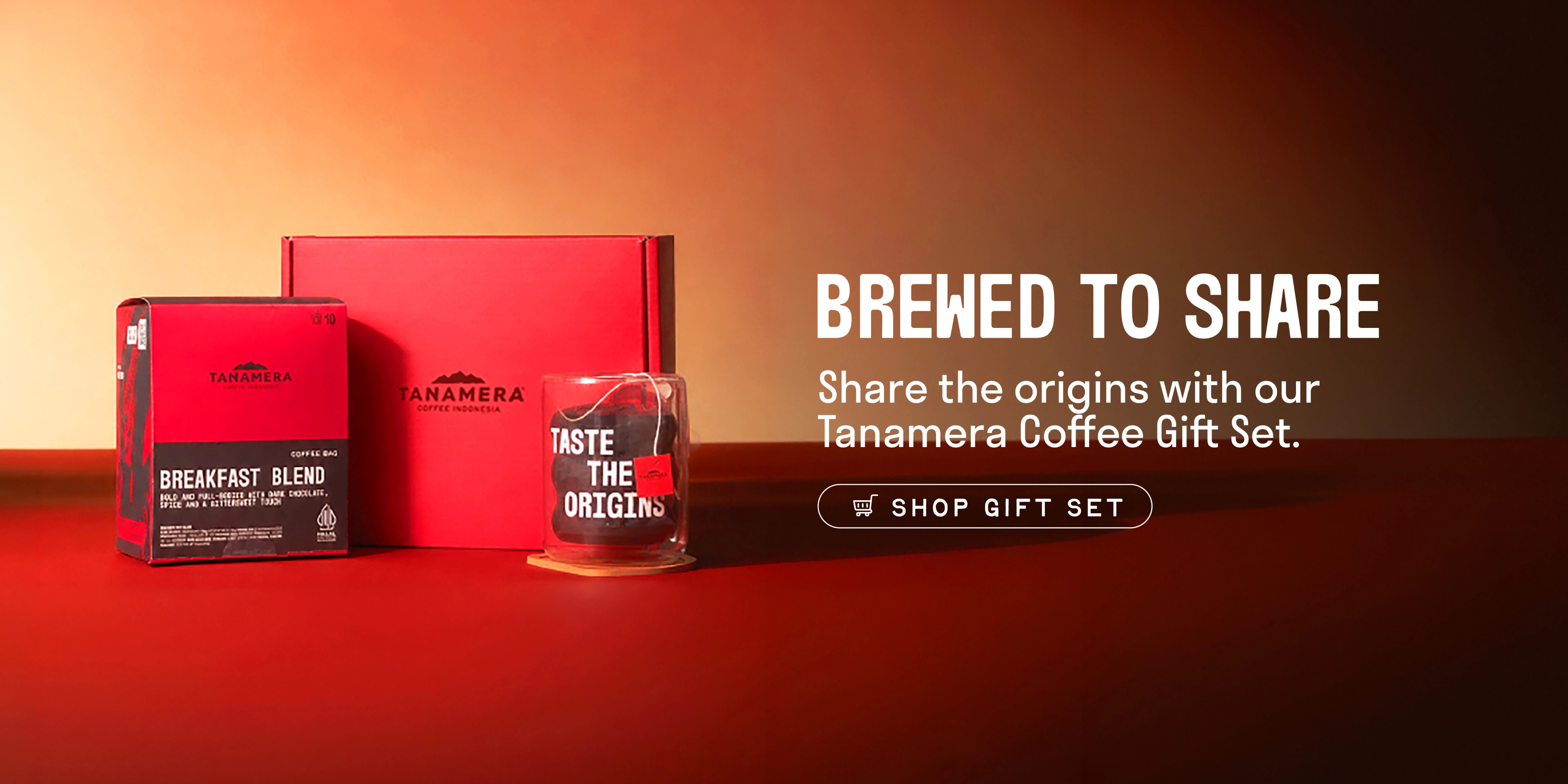 Tanamera Coffee promotional banner